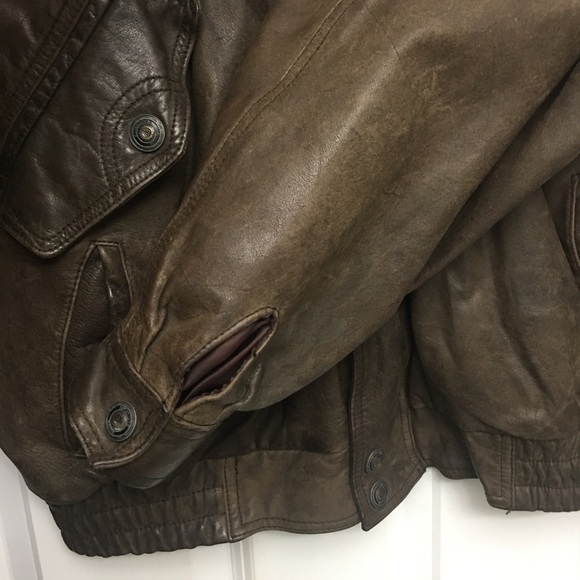 IT ALL MUST GO SALE! 👀⬇️Adventure Bound Originals Leather Coat SZ L - Picture 7 of 12